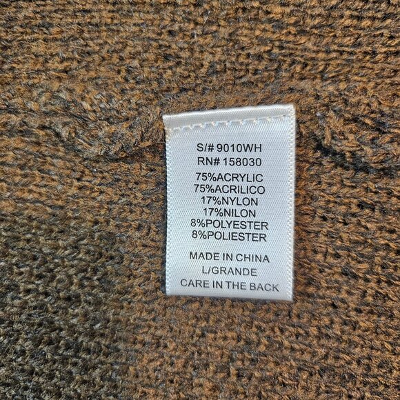 YaYa & Co Women's Sleeveless Knit Open Front Long Cardigan - Picture 7 of 7